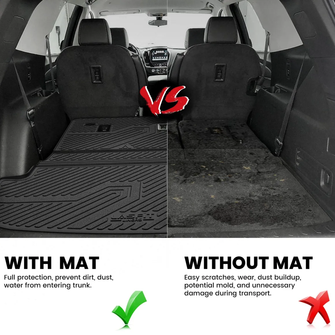 Fit for 2018-2023 Chevrolet Traverse Floor Mats or Seatback & Cargo Mat