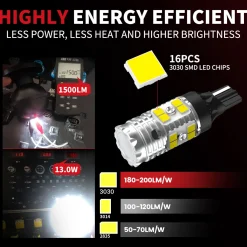 Fit For 2018-2021 Chevrolet Traverse LED Bulbs Upgrade