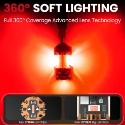 Fit for 2013-2017 Chevrolet Traverse The Brightest LED Bulbs Upgrade