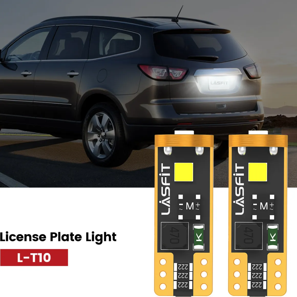 Fit for 2013-2017 Chevrolet Traverse The Brightest LED Bulbs Upgrade
