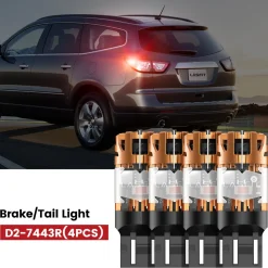 Fit for 2013-2017 Chevrolet Traverse The Brightest LED Bulbs Upgrade