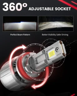 Fit for 2017-2022 Chevrolet Trax The Brightest LED Bulbs Upgrade