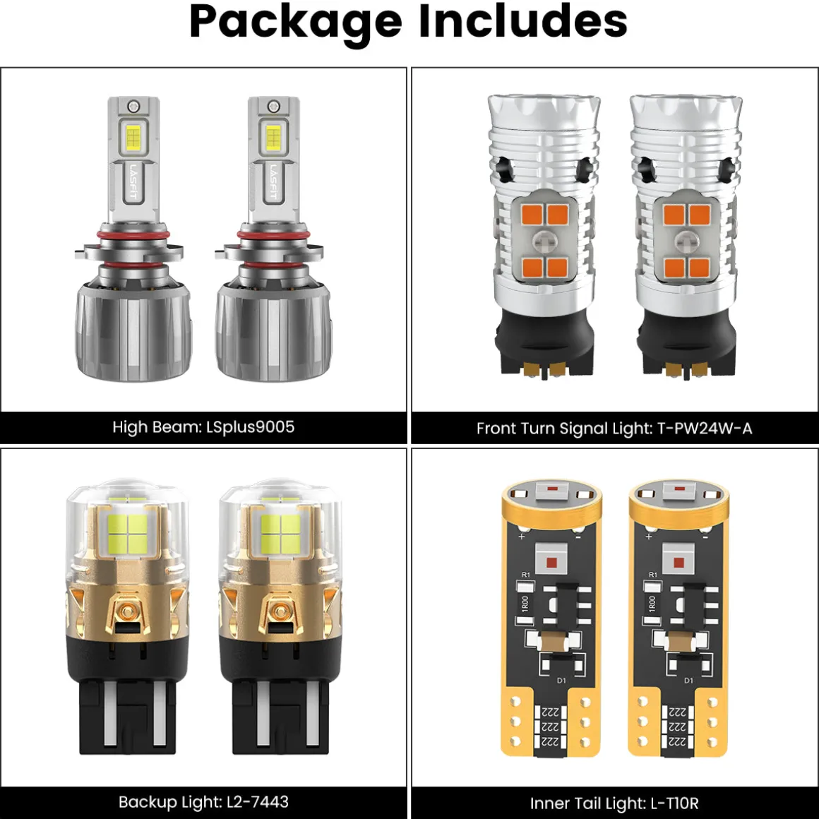 Fit for 2017-2019 Chrysler Pacifica The Brightest LED Bulbs Upgrade | Tested and Verified