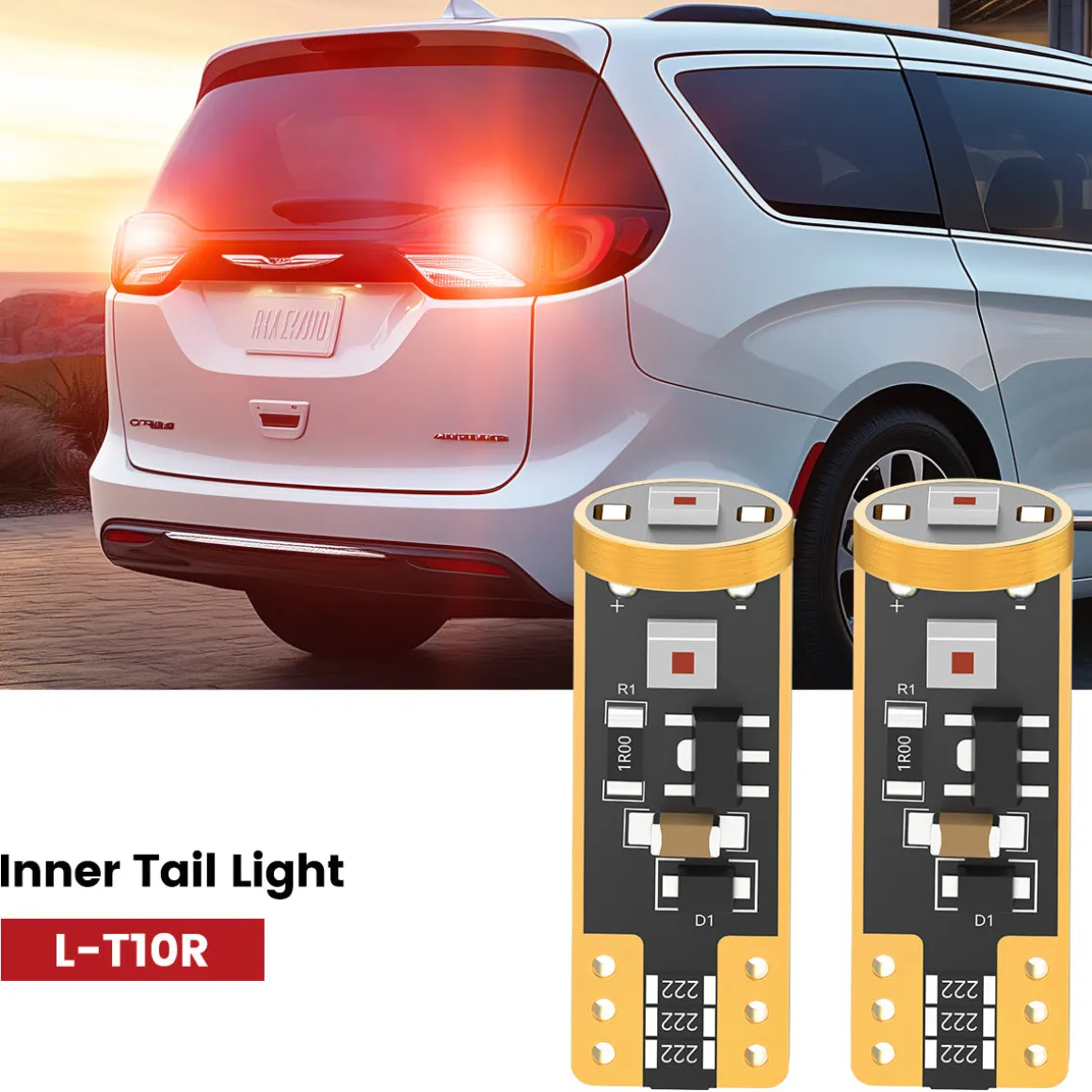 Fit for 2017-2019 Chrysler Pacifica The Brightest LED Bulbs Upgrade | Tested and Verified