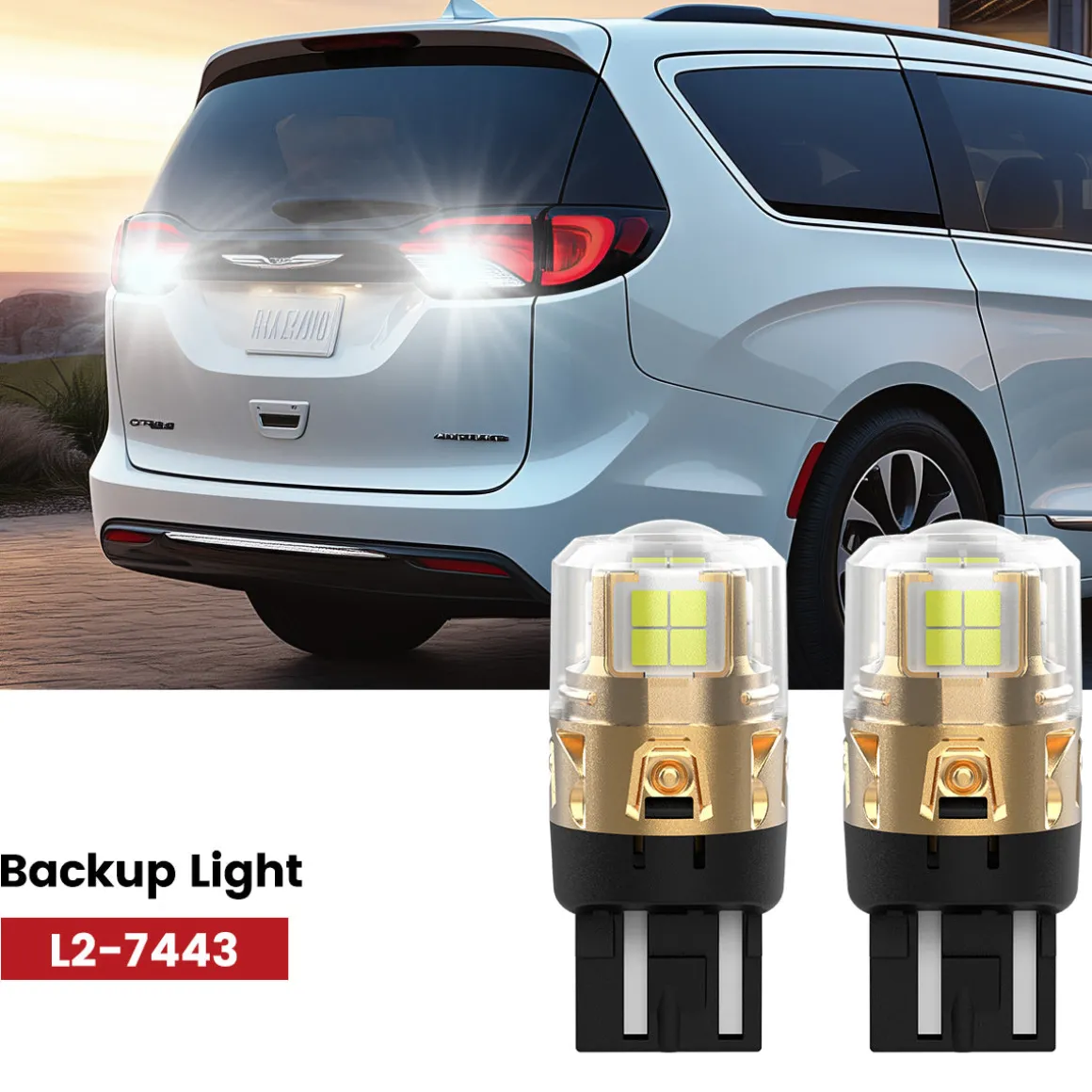 Fit for 2017-2019 Chrysler Pacifica The Brightest LED Bulbs Upgrade | Tested and Verified