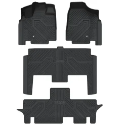 Fit for 2008-2016 Chrysler Town & Country Floor Mats or Cargo & Seatback Mats, Floor Mats Only Fit Stow 'N Go Bucket Seats (Standard)