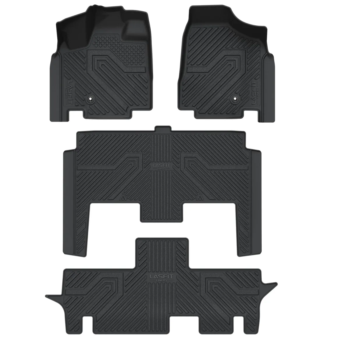 Fit for 2008-2016 Chrysler Town & Country Floor Mats or Cargo & Seatback Mats, Floor Mats Only Fit Stow 'N Go Bucket Seats (Standard)