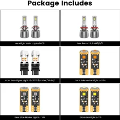 Fit for 2011-2014 Dodge Charger The Brightest LED Bulbs Upgrade