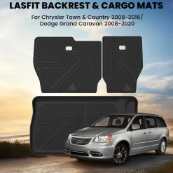 Fit for 2008-2020 Dodge Grand Caravan Floor Mats or Cargo & Seatback Mats