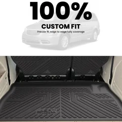 Fit for 2008-2020 Dodge Grand Caravan Floor Mats or Cargo & Seatback Mats