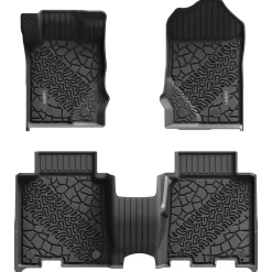 Fit for 2021-2026 Ford Bronco Custom Floor Mats or Cargo Mat, Not For Sport, Fit 4-Door & Not Rubberized Flooring