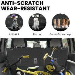 Fit for 2021-2026 Ford Bronco Custom Floor Mats or Cargo Mat, Not For Sport, Fit 4-Door & Not Rubberized Flooring
