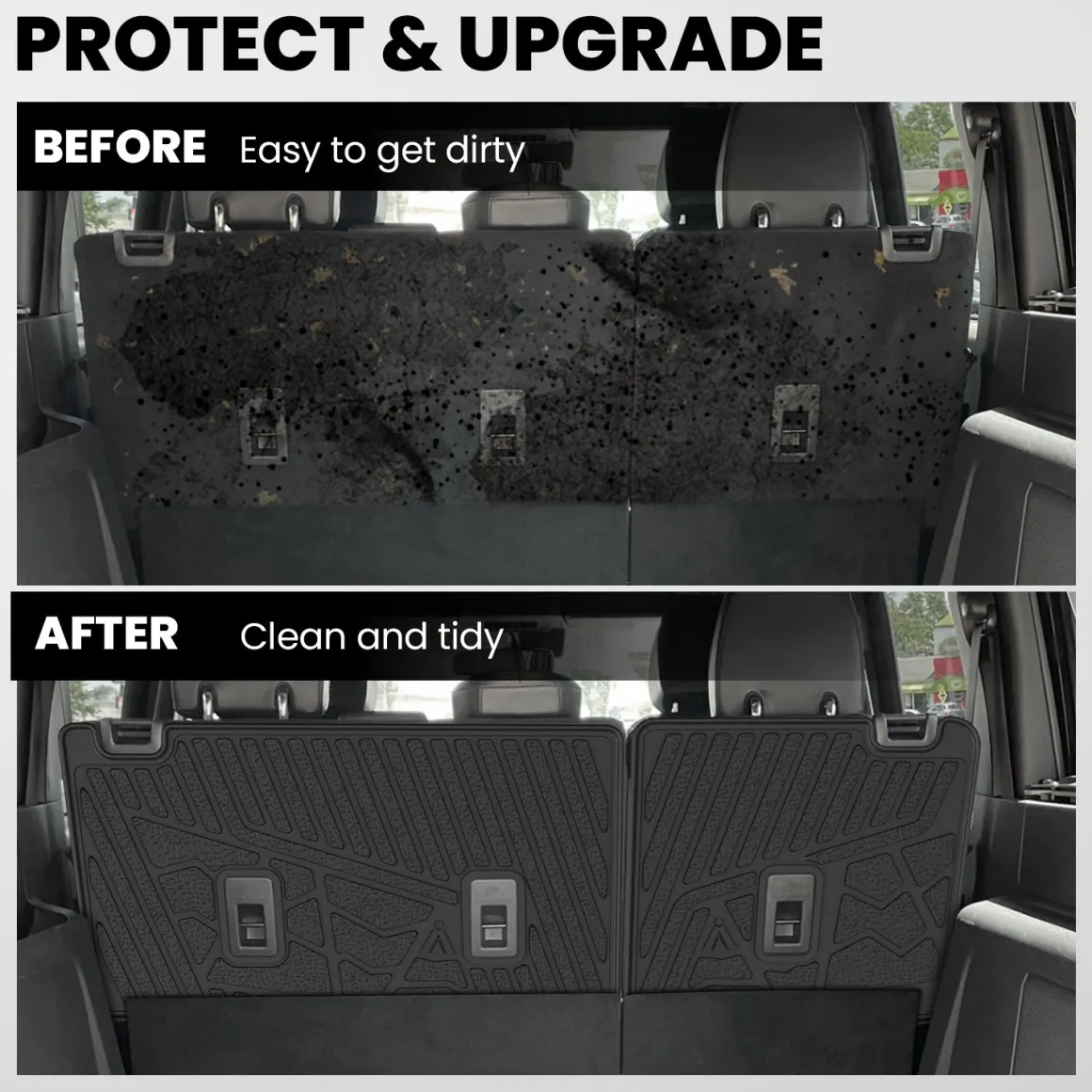 Fit for 2021-2026 Ford Bronco Custom Floor Mats or Cargo Mat, Not For Sport, Fit 4-Door & Not Rubberized Flooring
