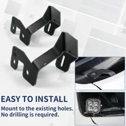 Fit For Ford Bronco Sport 2021 Low Profile Ditch Light Brackets | LASFIT
