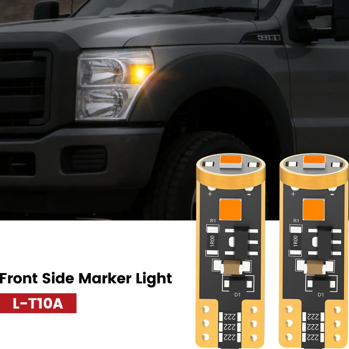 Fit for 2011-2016 Ford Chassis Cab F-350/450/550 The Brightest LED Bulbs Upgrade