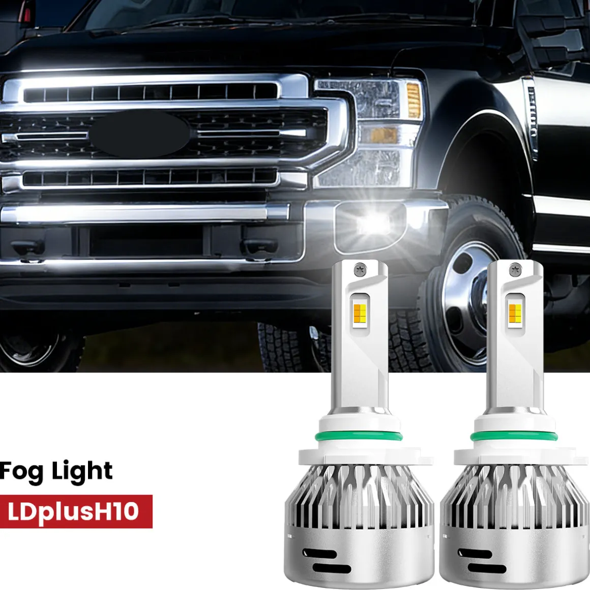 Fit for 2017-2019 Ford Chassis Cab F-350/450/550 The Brightest LED Bulbs Upgrade