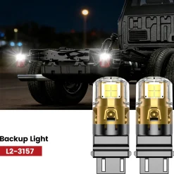 Fit for 2017-2019 Ford Chassis Cab F-350/450/550 The Brightest LED Bulbs Upgrade