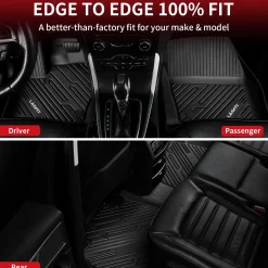 Fit for 2015-2024 Ford Edge & Edge ST Floor Mats or Seatback & Cargo Mats