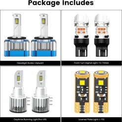 Fit for 2015-2018 Ford Edge The Brightest LED Bulbs Upgrade | Tested and Verified