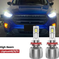 Fit for 2017-2018 Ford Escape The Brightest LED Bulbs Upgrade | Tested and Verified