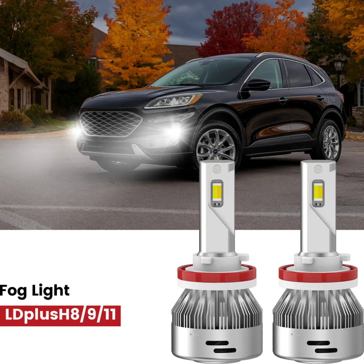Fit for 2020-2022 Ford Escape The Brightest LED Bulbs Upgrade | Tested and Verified