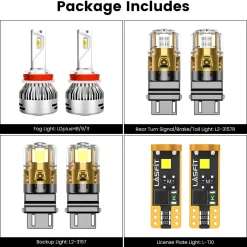 Fit for 2024-2025 Ford E-Transit LED Bulbs Upgrade | Tested and Verified