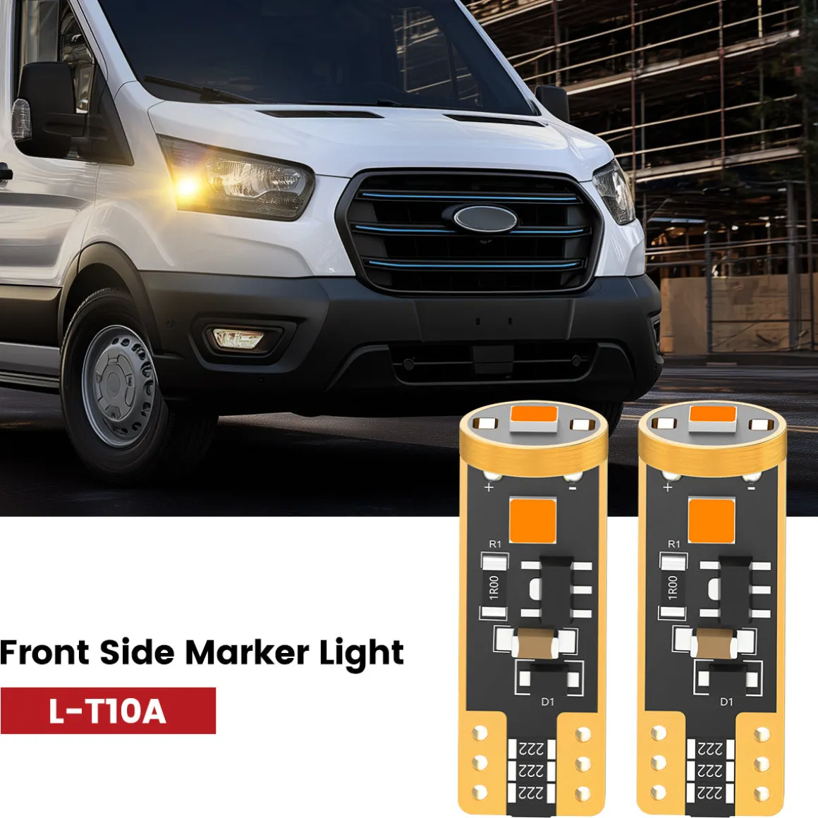 Fit for 2022-2023 Ford E-Transit The Brightest LED Bulbs Upgrade | Tested and Verified