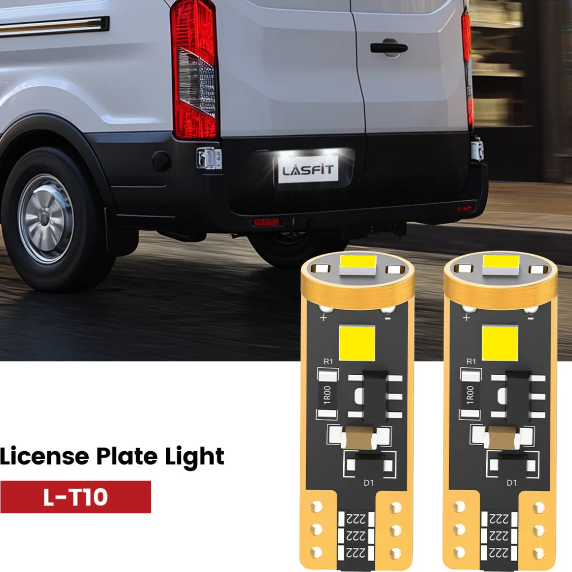 Fit for 2022-2023 Ford E-Transit The Brightest LED Bulbs Upgrade | Tested and Verified