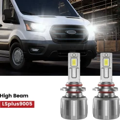 Fit for 2022-2023 Ford E-Transit The Brightest LED Bulbs Upgrade | Tested and Verified