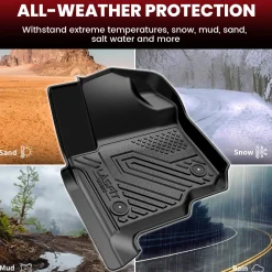 Fit for 2021-2024 Ford Expedition 8 Seats Floor Mats or Seatback & Cargo Mats