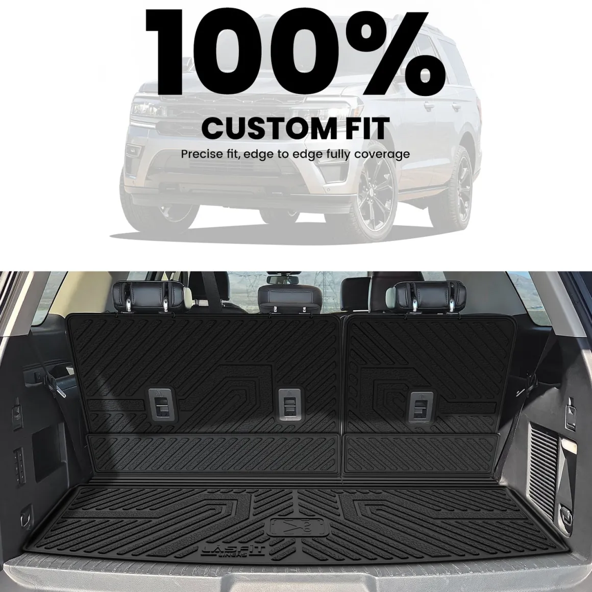 Fit for 2021-2024 Ford Expedition 8 Seats Floor Mats or Seatback & Cargo Mats