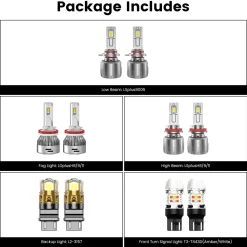Fit for 2018-2021 Ford Expedition The Brightest LED Bulbs Upgrade | Tested and Verified