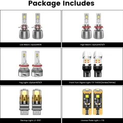 Fit for 2018-2021 Ford Expedition The Brightest LED Bulbs Upgrade | Tested and Verified