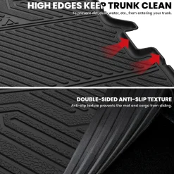 Fit for 2015-2019 Ford Explorer Floor Mats or Cargo & Seatback Mats