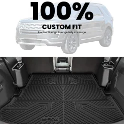 Fit for 2015-2019 Ford Explorer Floor Mats or Cargo & Seatback Mats