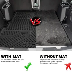 Fit for 2015-2019 Ford Explorer Floor Mats or Cargo & Seatback Mats
