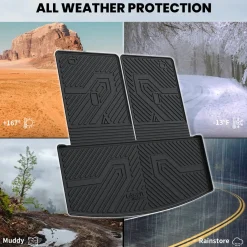 Fit for 2020-2026 Ford Explorer Floor Mats or Seatback & Cargo Mats
