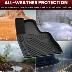 Fit for 2020-2026 Ford Explorer Floor Mats or Seatback & Cargo Mats