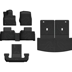 Fit for 2020-2026 Ford Explorer Floor Mats or Seatback & Cargo Mats