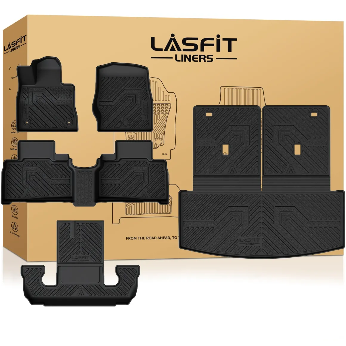 Fit for 2020-2026 Ford Explorer Floor Mats or Seatback & Cargo Mats
