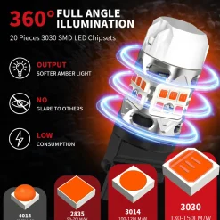 Fit for 2011-2015 Ford Explorer The Brightest LED Bulbs Upgrade | Tested and Verified