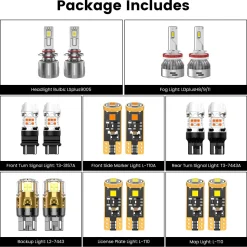 Fit for 2011-2015 Ford Explorer The Brightest LED Bulbs Upgrade | Tested and Verified