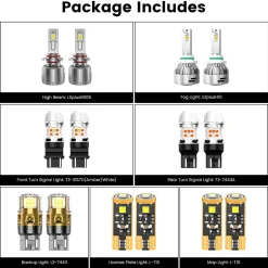 Fit for 2016-2019 Ford Explorer The Brightest LED Bulbs Upgrade
