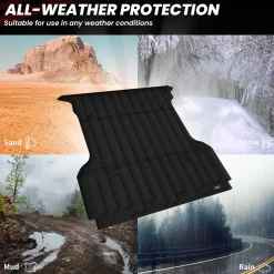 Fit for 2004-2014 Ford F-150 5.5' Bed Heavy Duty Truck Bed Mats, Not Fit Drop-in liners