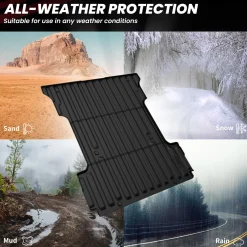 Fit for 2024-2026 Ford F-150 Bed Mat & Tailgate Mat, Including F-150 Lightning