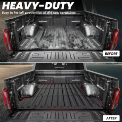 Fit for 2024-2026 Ford F-150 Bed Mat & Tailgate Mat, Including F-150 Lightning