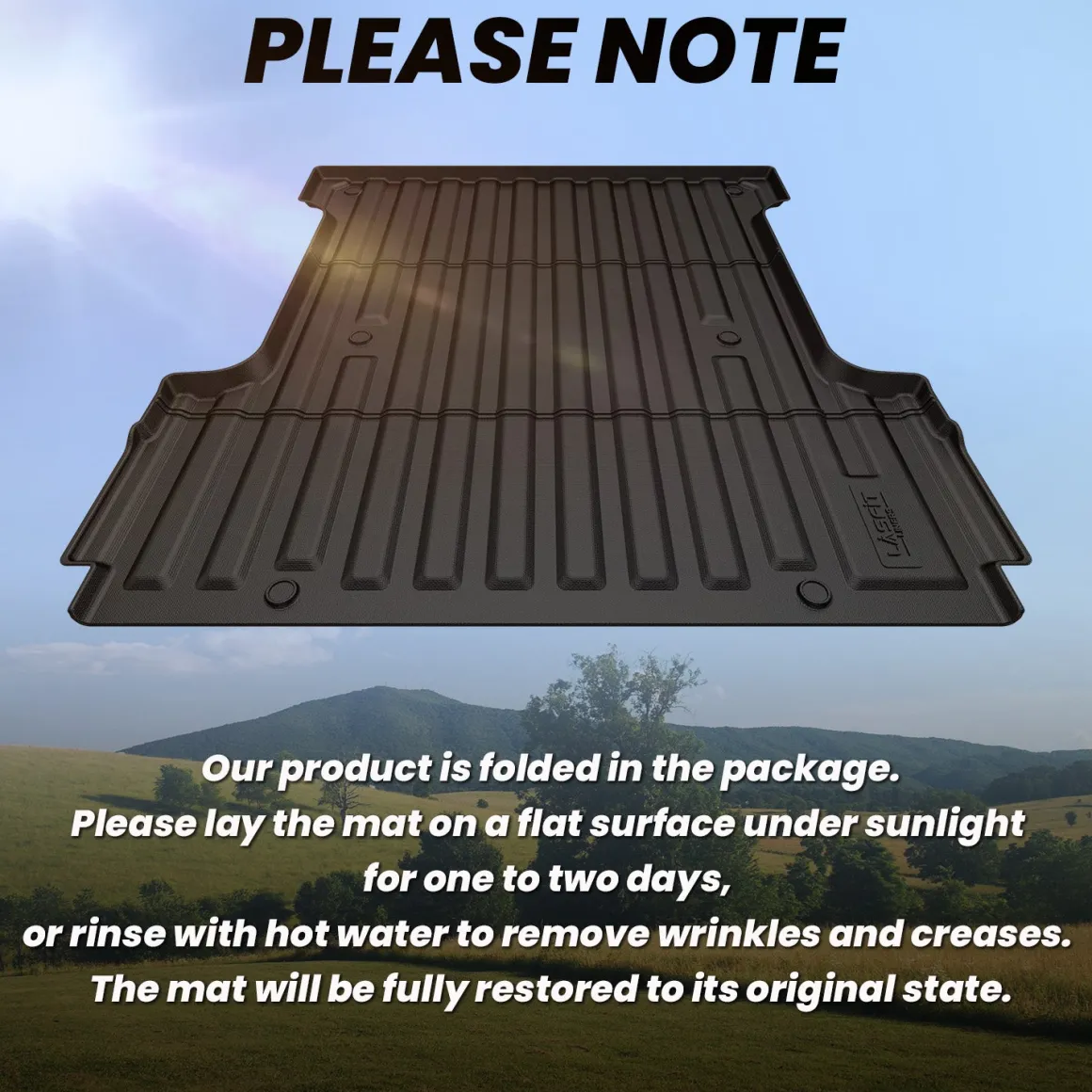 Fit for 2024-2026 Ford F-150 Bed Mat & Tailgate Mat, Including F-150 Lightning