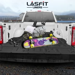 Fit for 2017-2026 Ford F-250 F-350 F-450 F-550 Super Duty Bed Mat or Tailgate Mat, Not Fit Drop-in liners