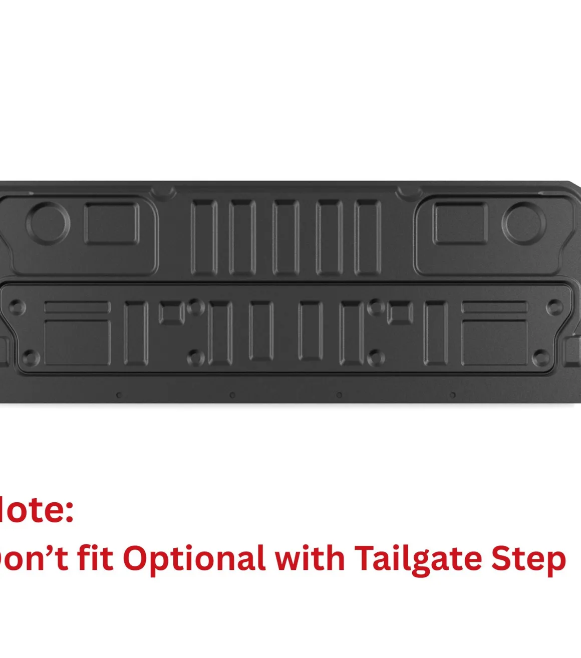 Fit for 2017-2026 Ford F-250 F-350 F-450 F-550 Super Duty Bed Mat or Tailgate Mat, Not Fit Drop-in liners