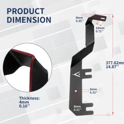 Fit For Ford F-250 F-350 2017-2021 Low Profile Ditch Light Brackets | LASFIT